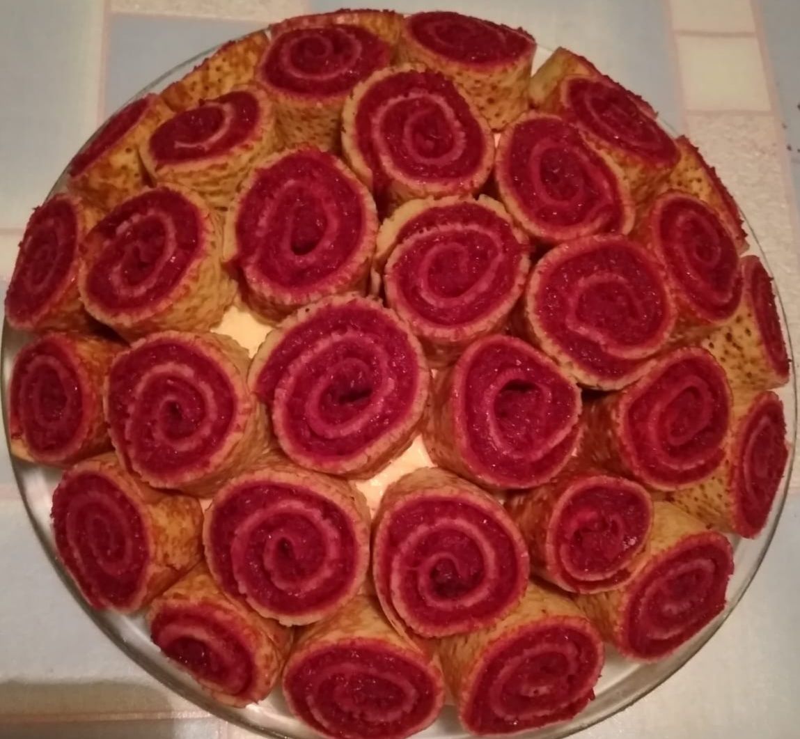 "Роза букеты" торт-салаты