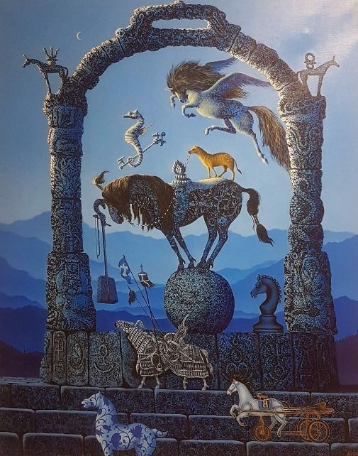 Казанда монгол рәссамының “Зәңгәр күк иле” ачыла